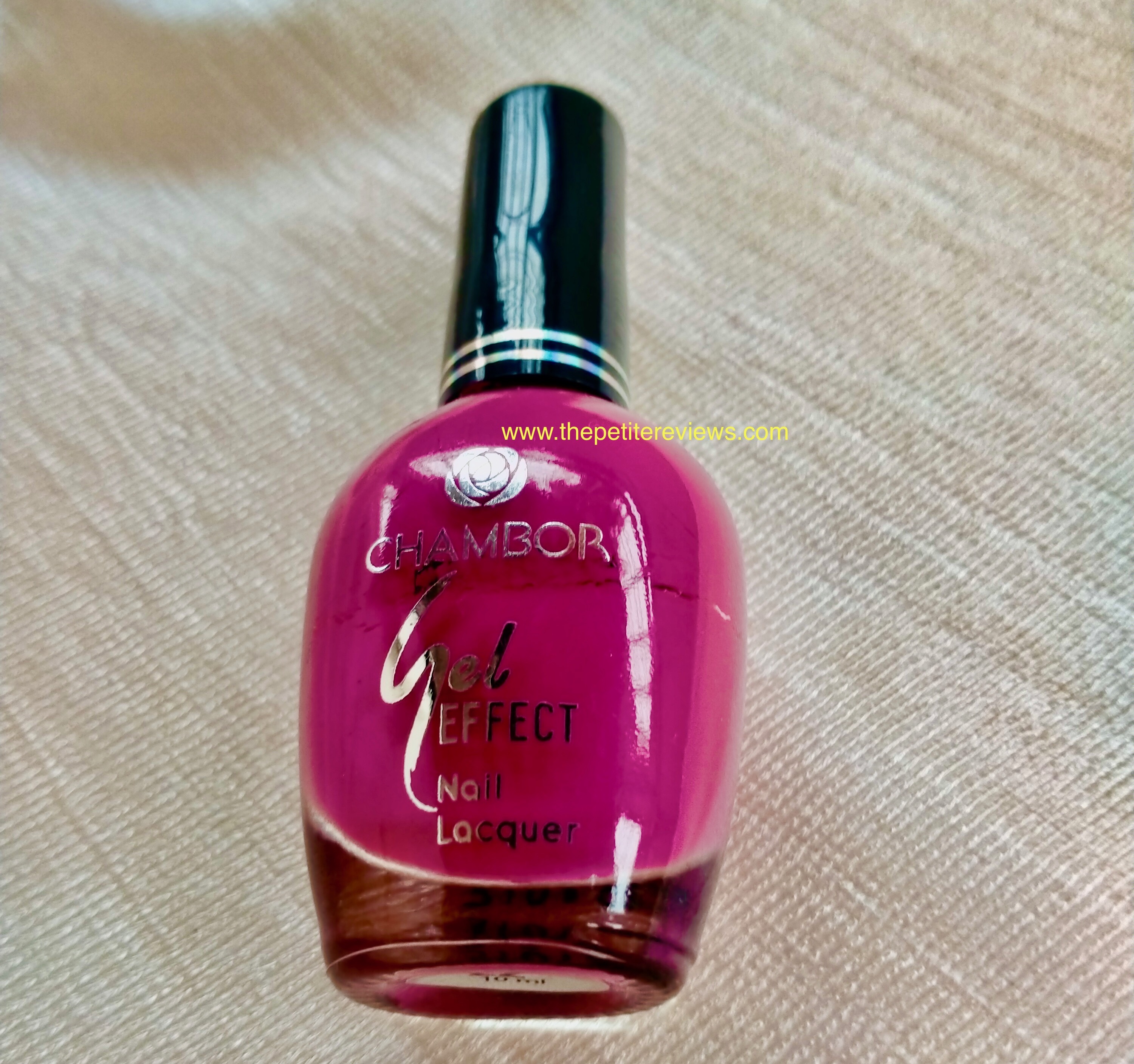 Chambor Gel Effect Nail Lacquer Review